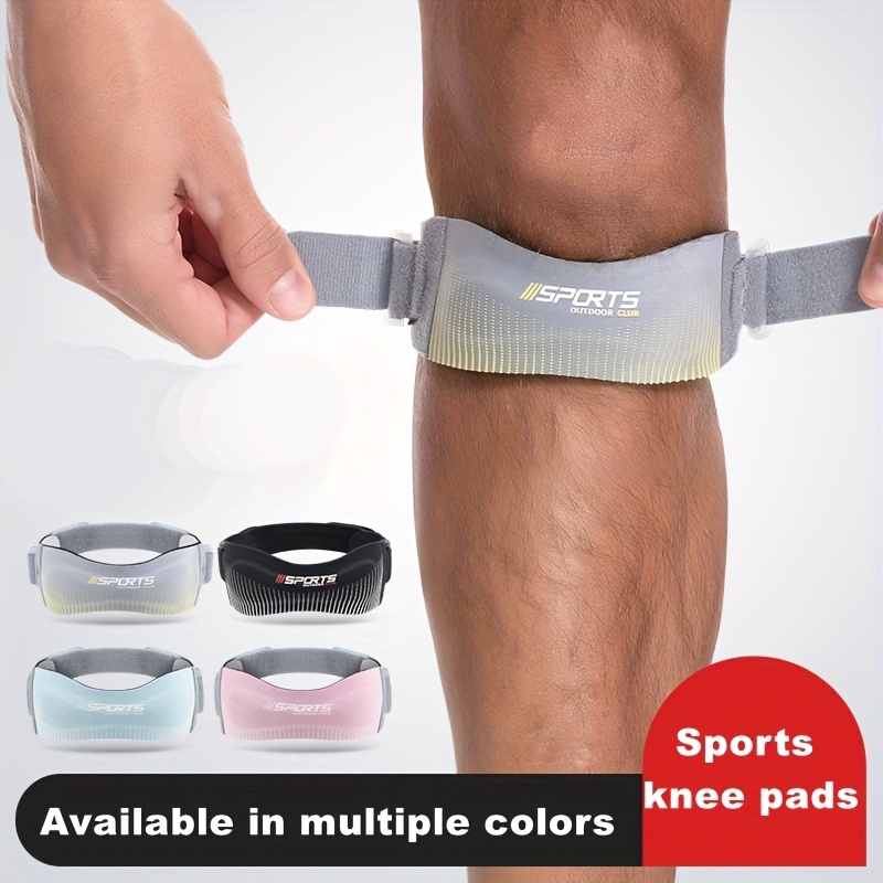 Rugged Sport Strap - 2-Piece Adjustable Knee Compression Bands –