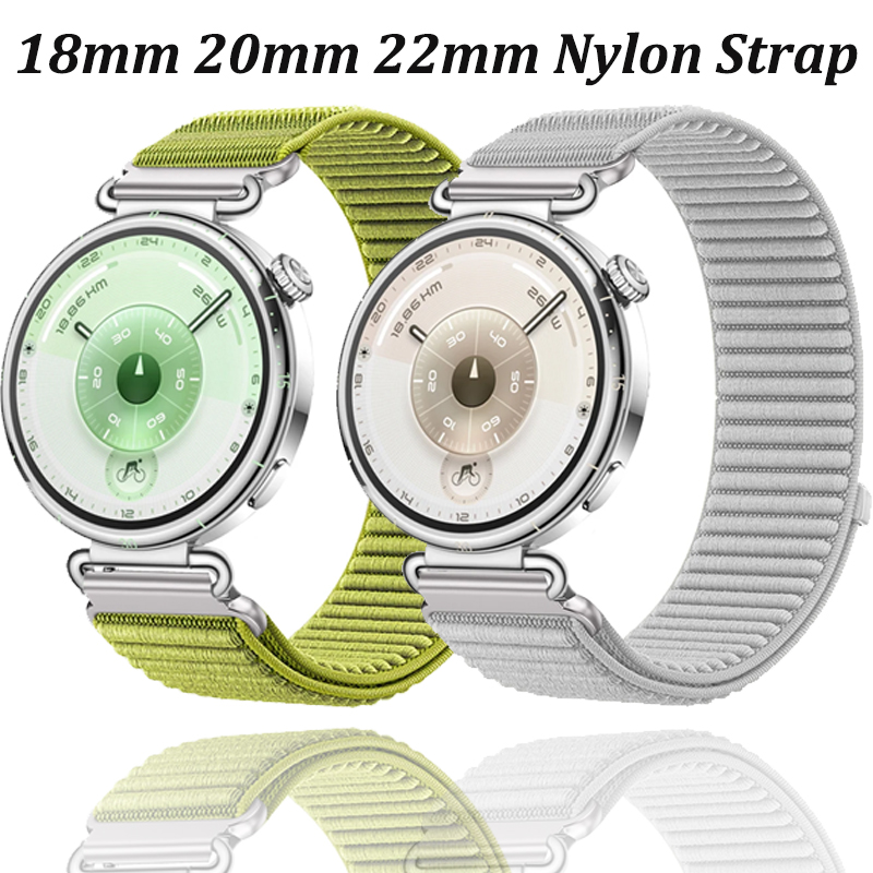 Xiaomi Smartwatch S4 Accessories - 18/20/22mm Nylon Strap For Huawei Watch