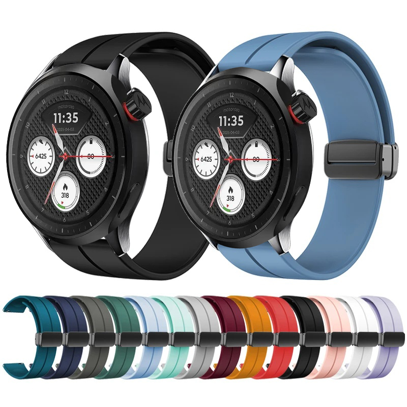 Motorola Smartwatch Accessories - Magnetic Folding Buckle Band for Motorola