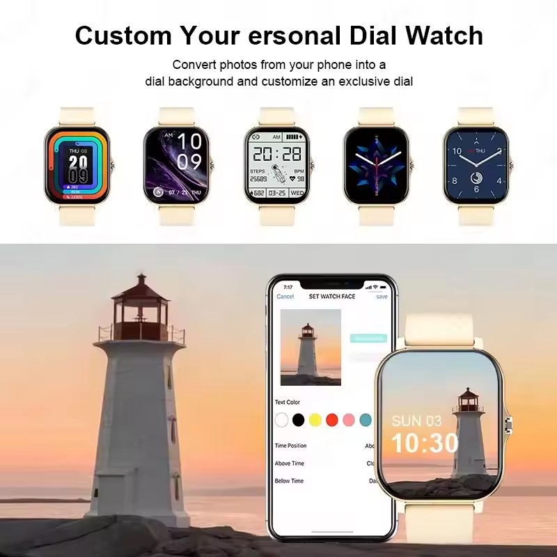 Smart watch with full touch sc - Smartwatch Instagram recension och pris