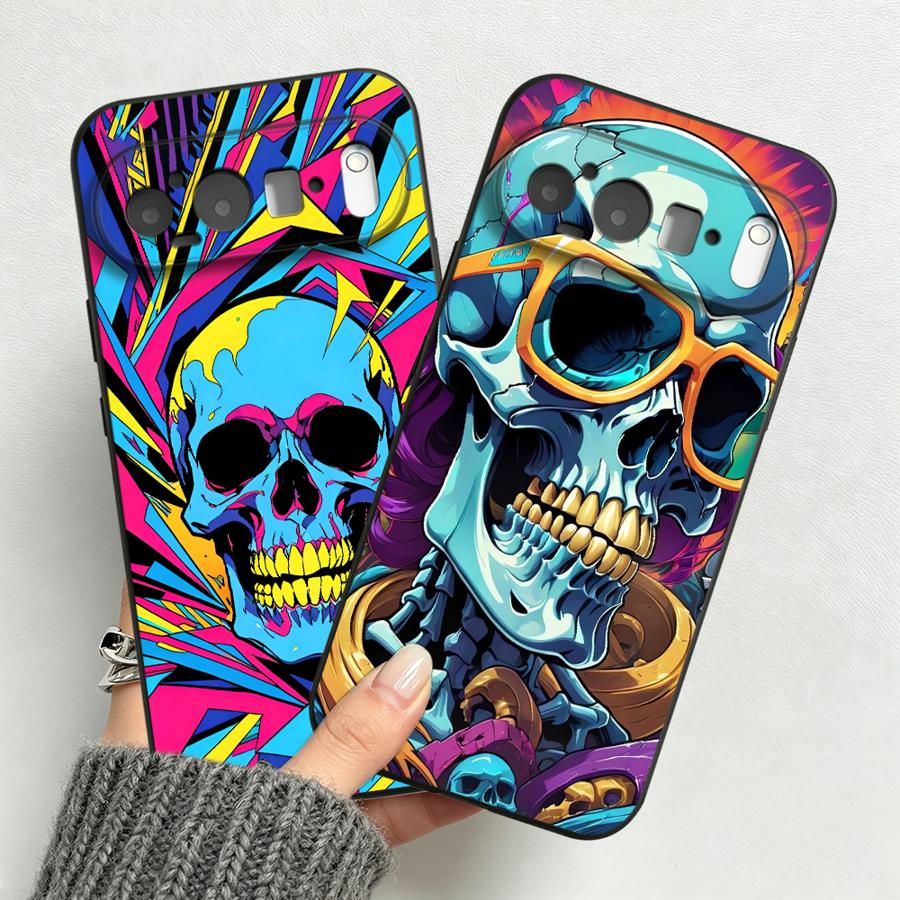 Neon Pop Art Skull Case for Go - Google Pixel 8A recension och pris
