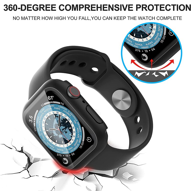 Glass+Cover For Apple Watch ca - Apple Smartwatch Accessories recension och pris