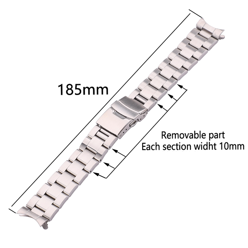 Brushed Curved End Watch Band  - Motorola Smartwatch Accessories recension och pris