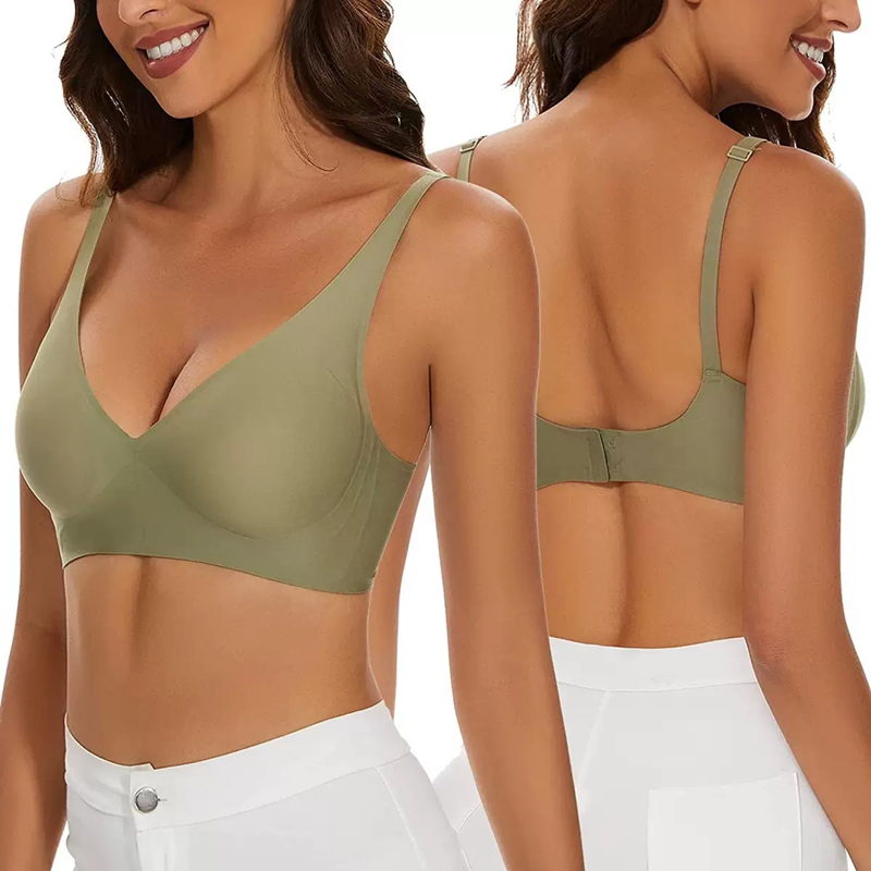 Sexy Seamless Jelly Bra S-4XL  - Rugged Sport Strap recension och pris