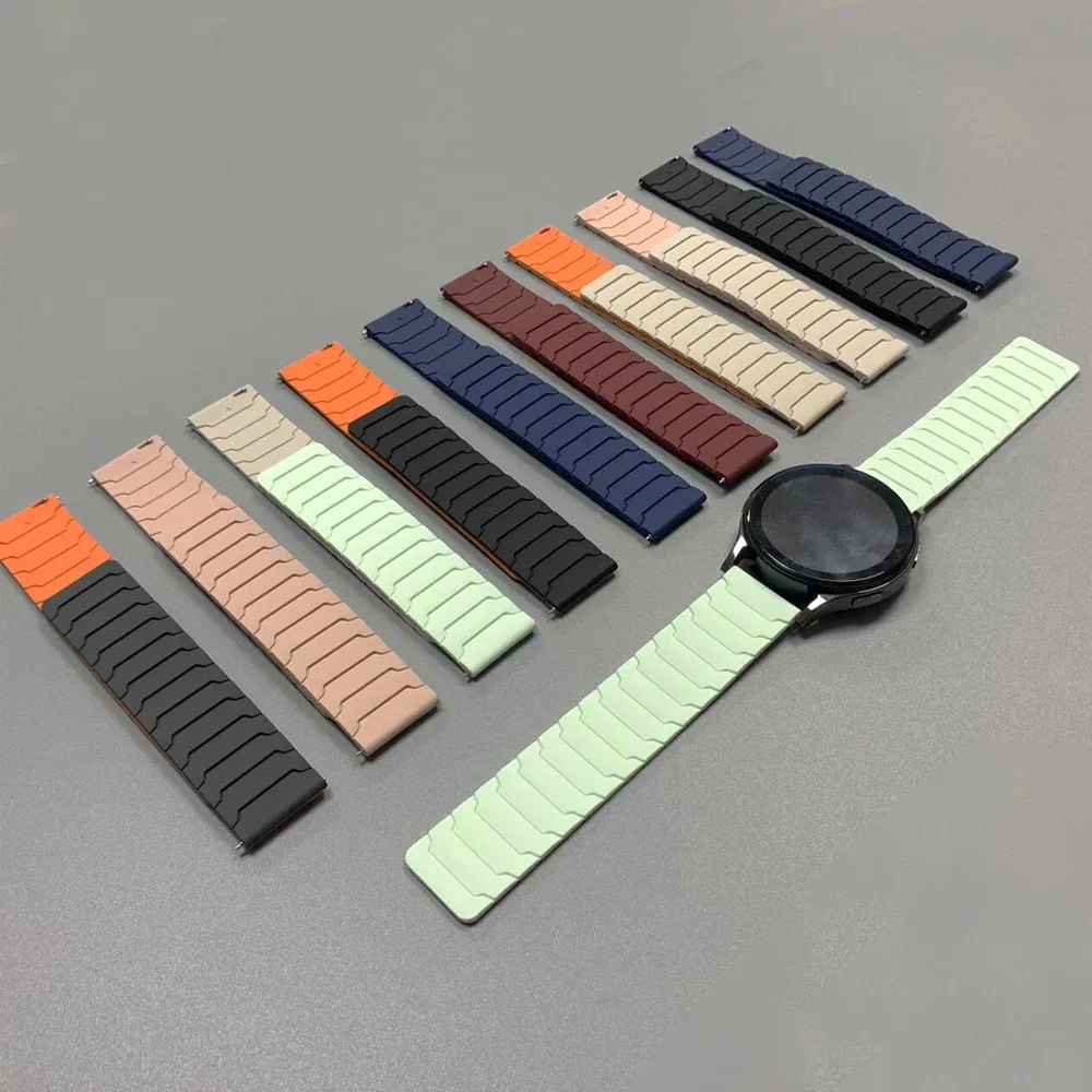 20mm 22mm Silicone Magnetic Lo - Xiaomi Smartwatch S3 Accessories recension och pris