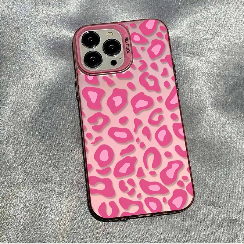 Pink Leopard Print Phone Case  - Samsung Galaxy S25 recension och pris