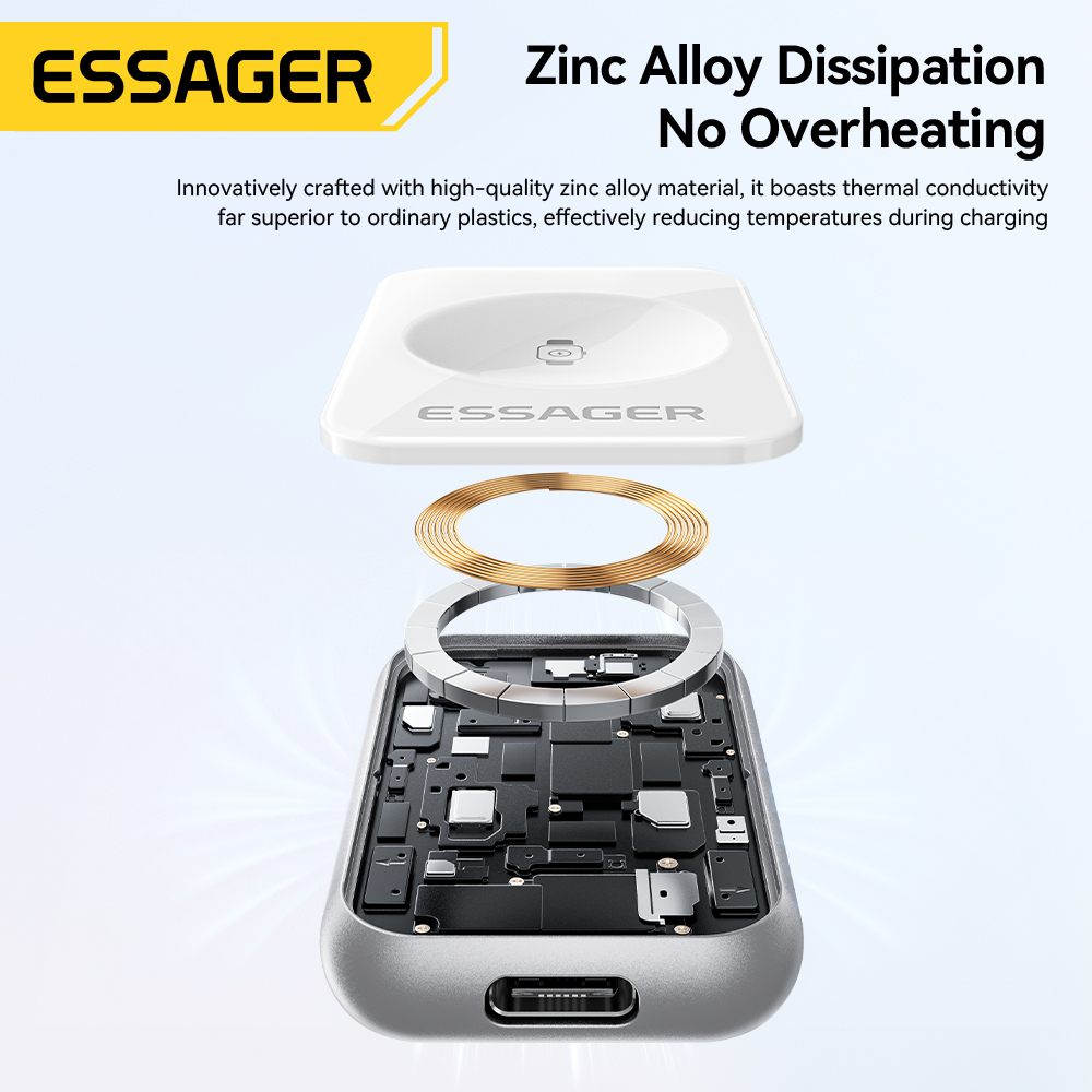Essager 5W Magnetic Wireless C - Watch Charger Cable recension och pris