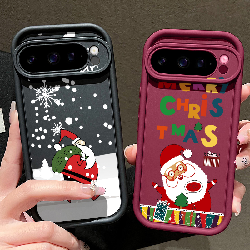 Christmas Santa Claus Pattern  - Google Pixel 8A recension och pris