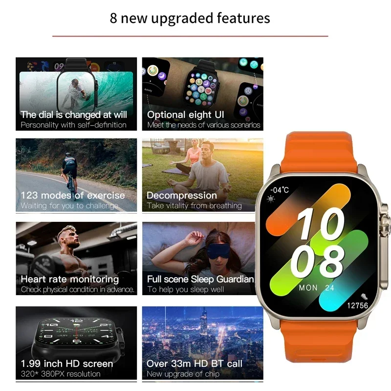 2026 New Men Smart Watch 2.01  - Smartwatch Instagram recension och pris