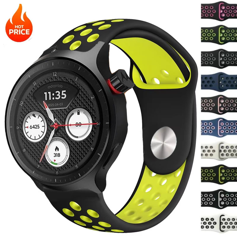 20mm 22mm Breathable Two-Tone  - Motorola Smartwatch Accessories recension och pris