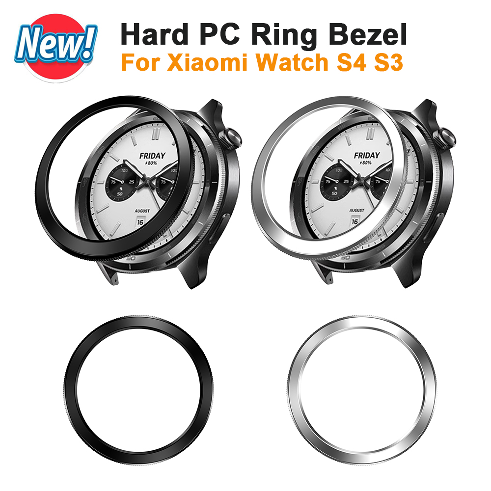 PC Ring Bezel for Xiaomi Watch - Xiaomi Smartwatch S3 Accessories recension och pris