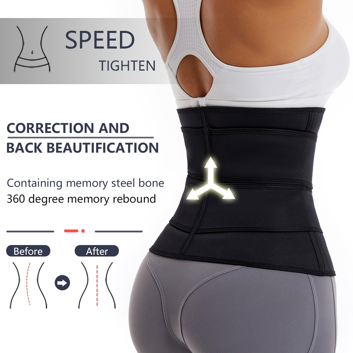 Women Waist Trainer Belt Doubl - Rugged Sport Strap recension och pris