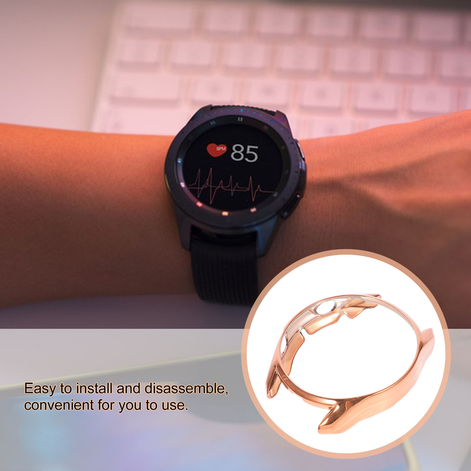 Smart Watch Shell Case Accesso - Smartwatch Watch Accessories recension och pris