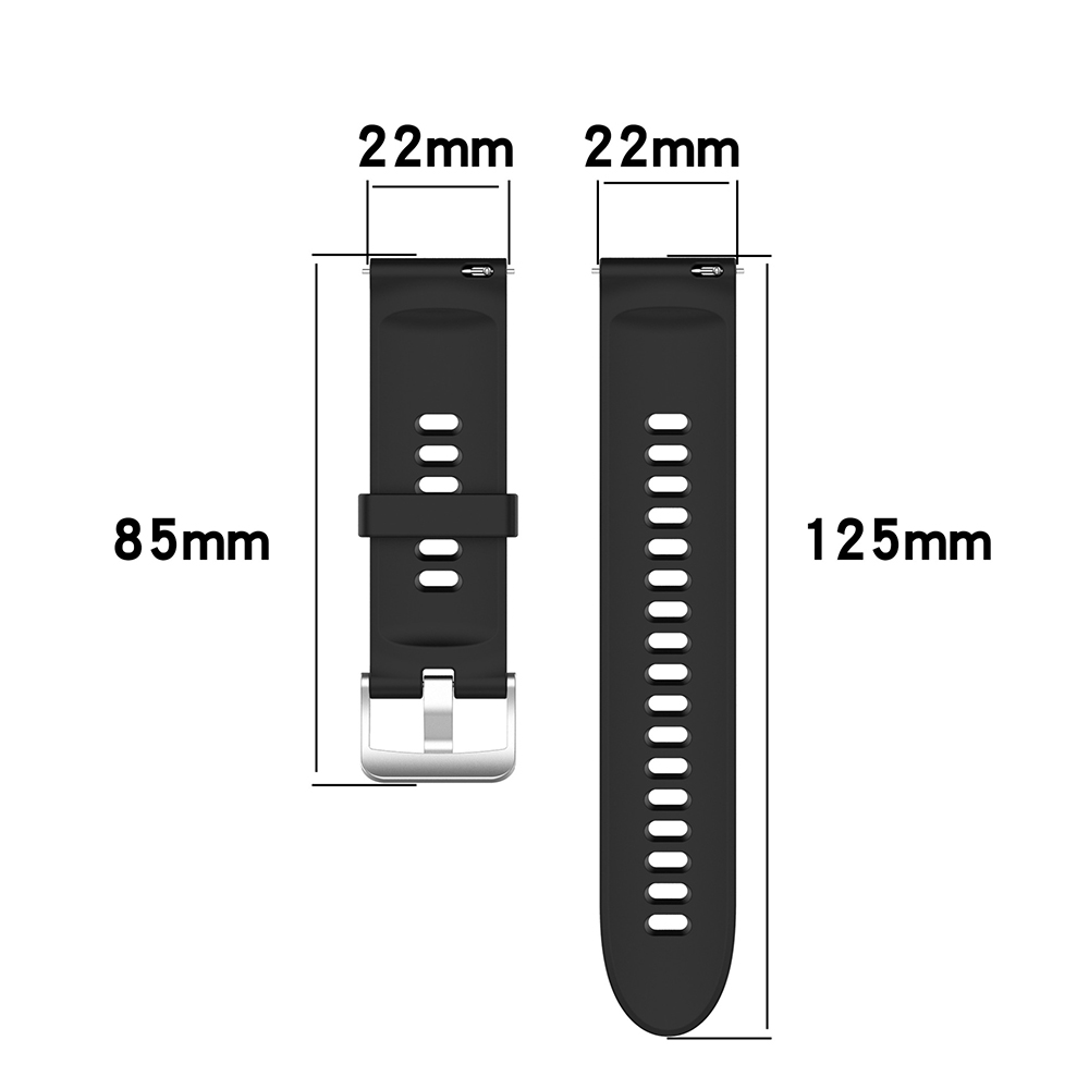 22mm Silicone Quick Release Wa - Xiaomi Smartwatch S3 Accessories recension och pris