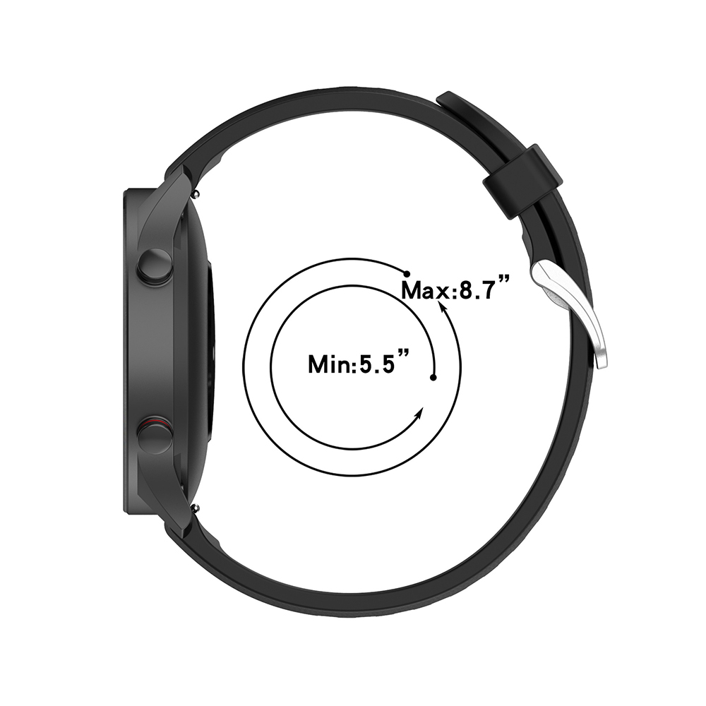 22mm Silicone Quick Release Wa - Xiaomi Smartwatch S3 Accessories recension och pris