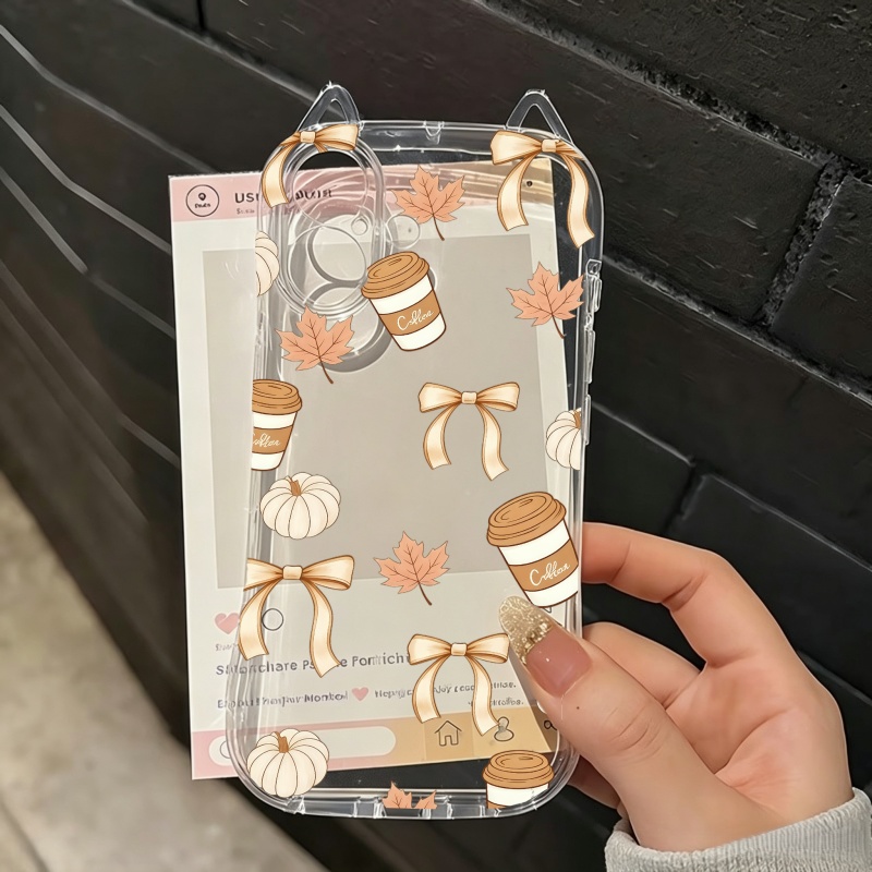 Autumn Pumpkin Falling Leaves  - Apple Iphone 15 Pro Max recension och pris