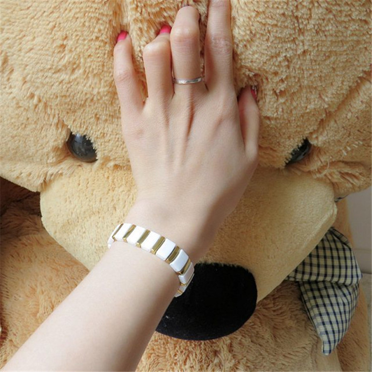 ARADOO Premium Ceramic Bracele - Ceramic Link Bracelet recension och pris