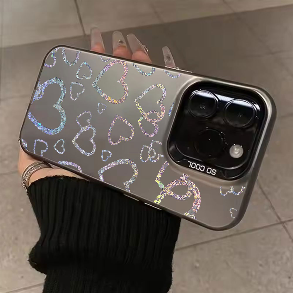 Colorful Heart Print Case For  - Apple Iphone 15 Pro Max recension och pris