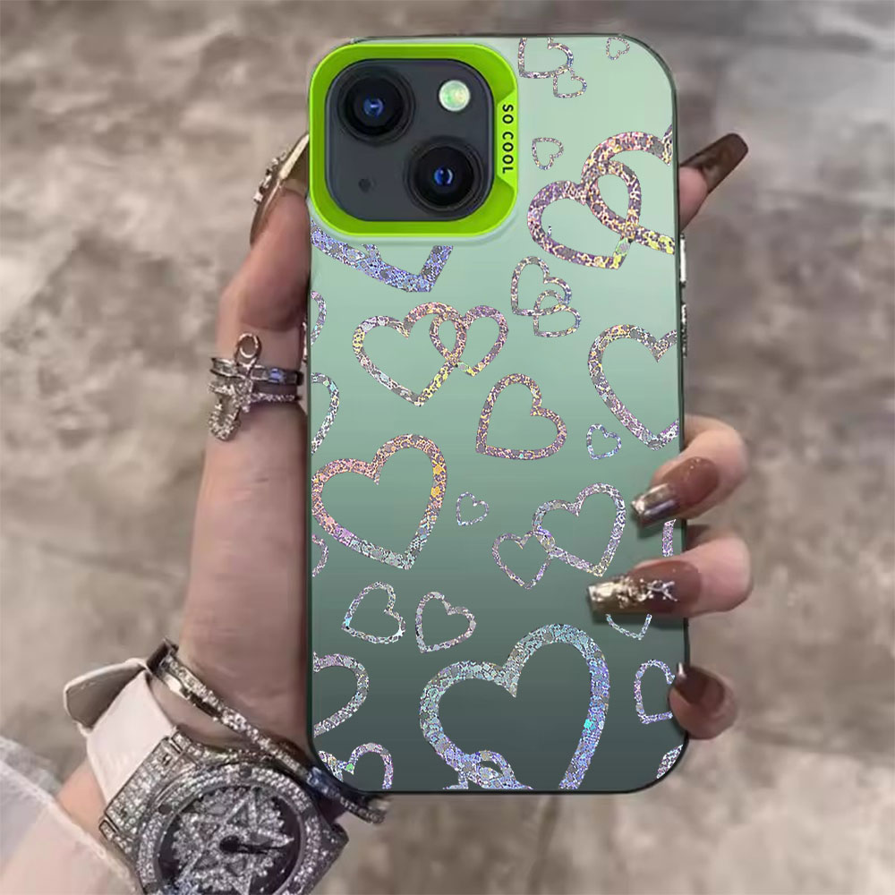 Colorful Heart Print Case For  - Apple Iphone 15 Pro Max recension och pris