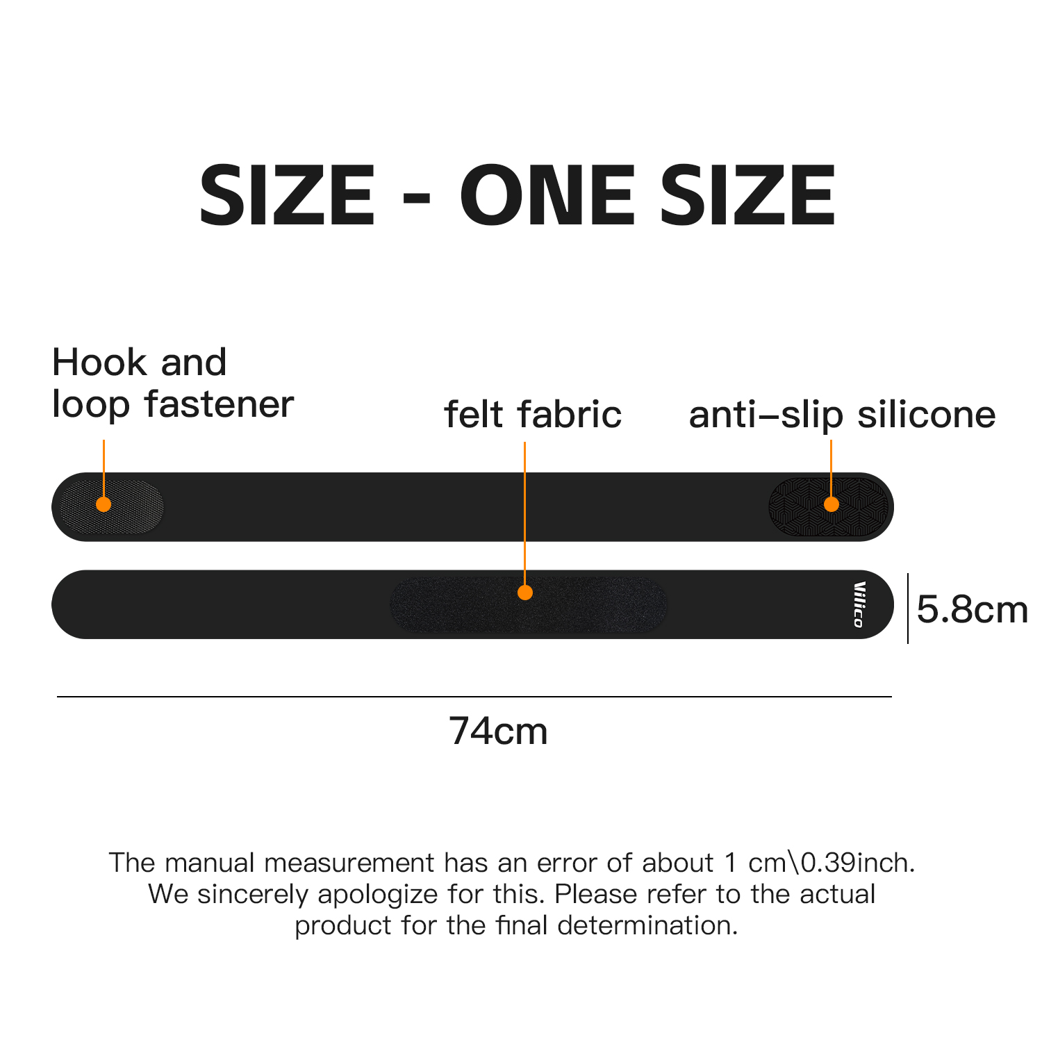 1PC Vilico Patellar Tendon Sup - Rugged Sport Strap recension och pris