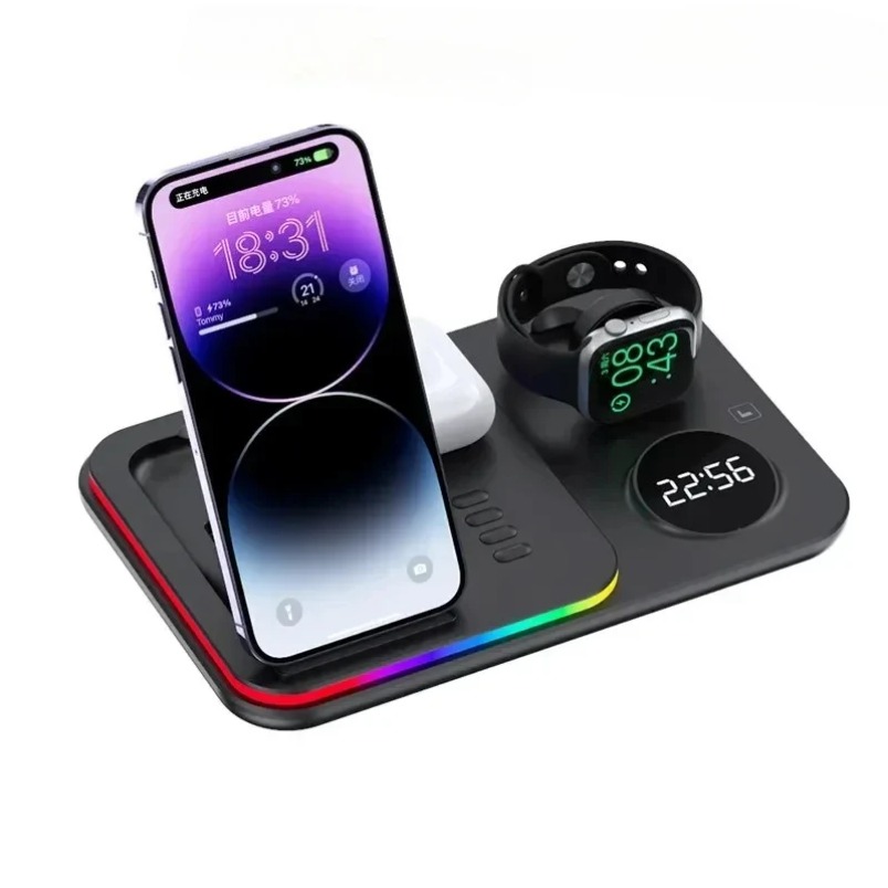 Wireless Phone Charger 15W Qi  - Watch Charger Cable recension och pris