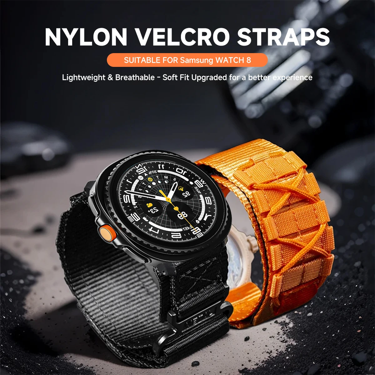 Nylon Travel Loop Band for Sam - Samsung Smartwatch Ultra Accessories recension och pris