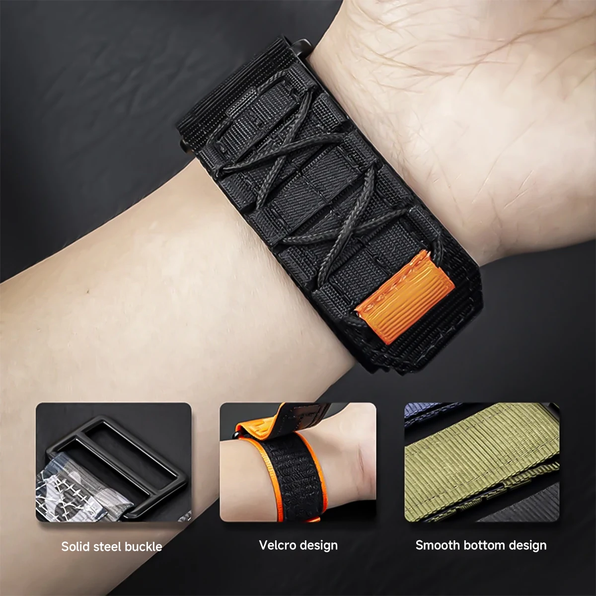 Nylon Travel Loop Band for Sam - Samsung Smartwatch Ultra Accessories recension och pris