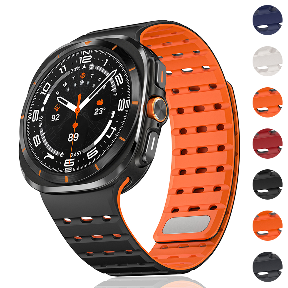 Soft Magnetic Silicone Band fo - Samsung Smartwatch Ultra Accessories recension och pris