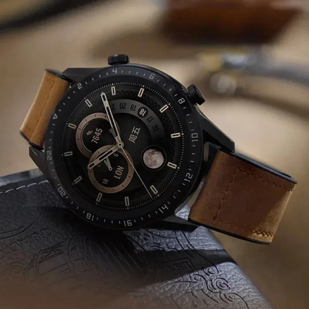 Soft Leather Strap for Motorol - Motorola Smartwatch Accessories recension och pris