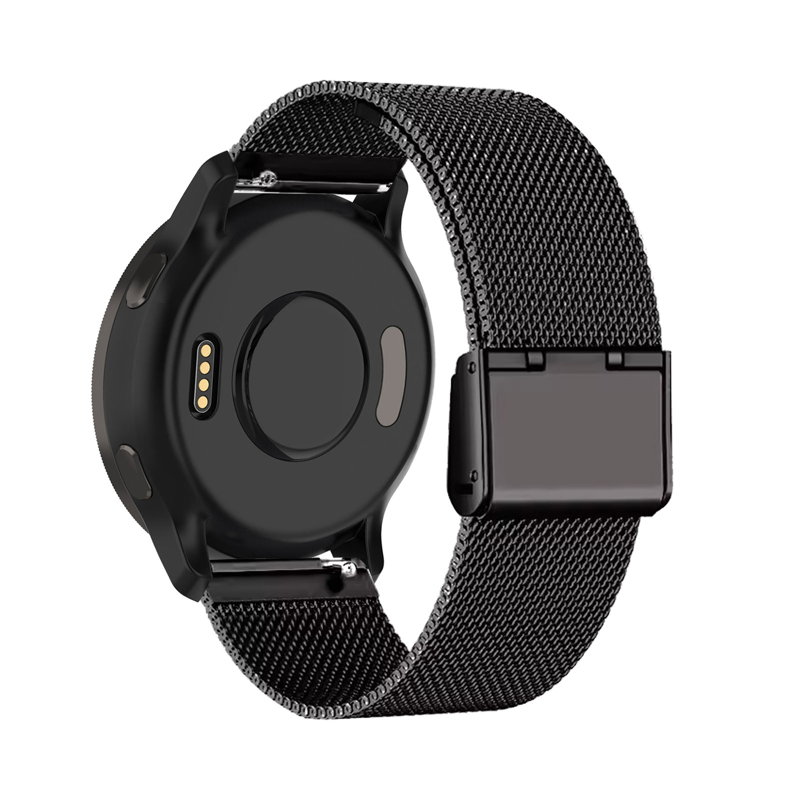 Metal Bands for Garmin Vivoact - Stainless Mesh Band recension och pris