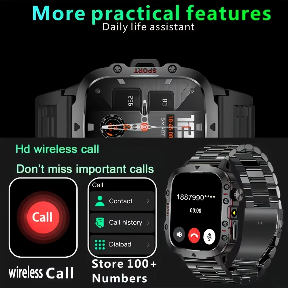 Men Smart Watch,4.6cm HD Scree - Smartwatch Faces recension och pris