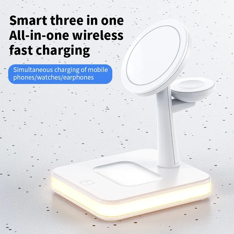 3 in 1 Wireless Magnetic Fast  - Watch Charger Cable recension och pris