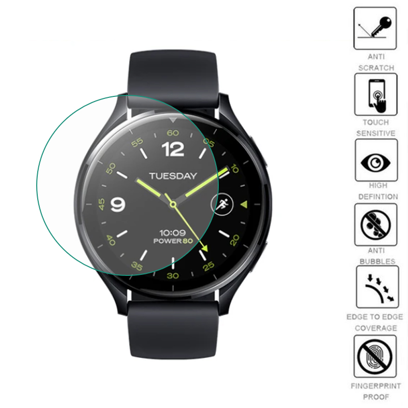 5pcs TPU Soft Smartwatch Clear - Motorola Smartwatch Accessories recension och pris