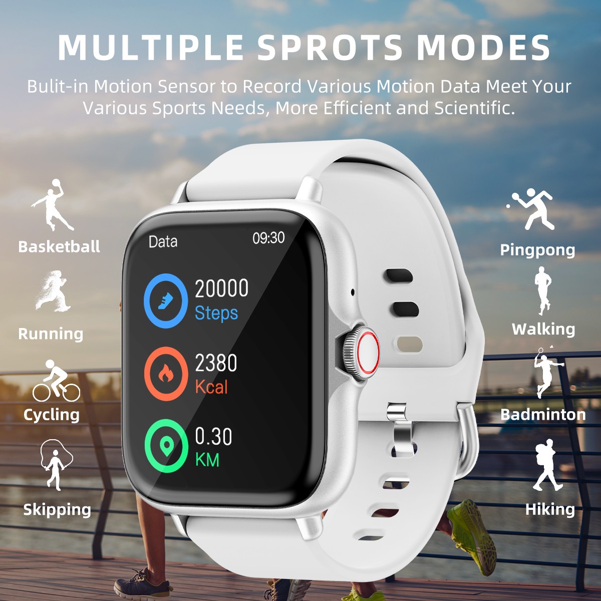 Smartwatch Wireless Call Water - Smartwatch Instagram recension och pris