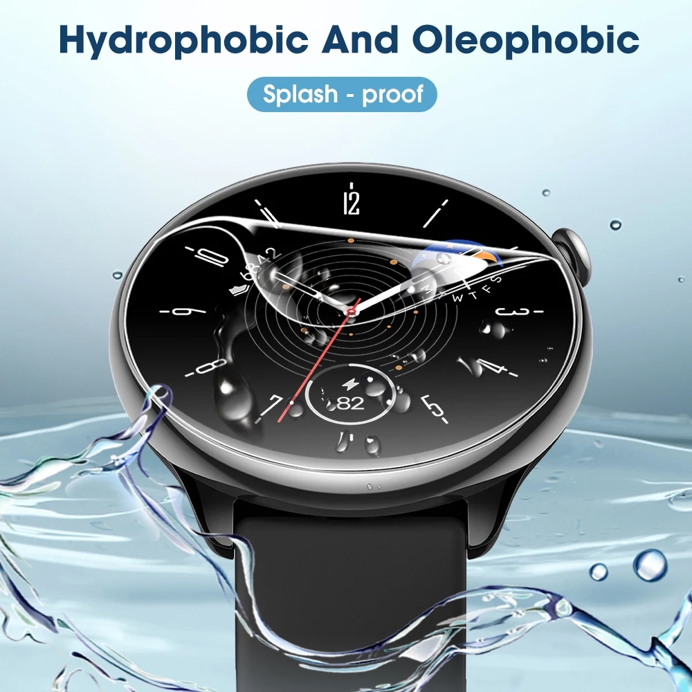 Round Smart Watch Screen Prote - Motorola Smartwatch Accessories recension och pris