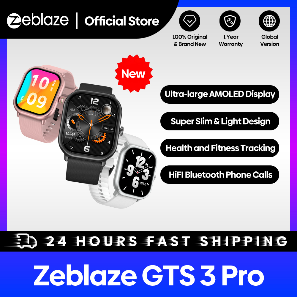 New Zeblaze GTS 3 Pro Voice Ca - Smartwatch Faces recension och pris