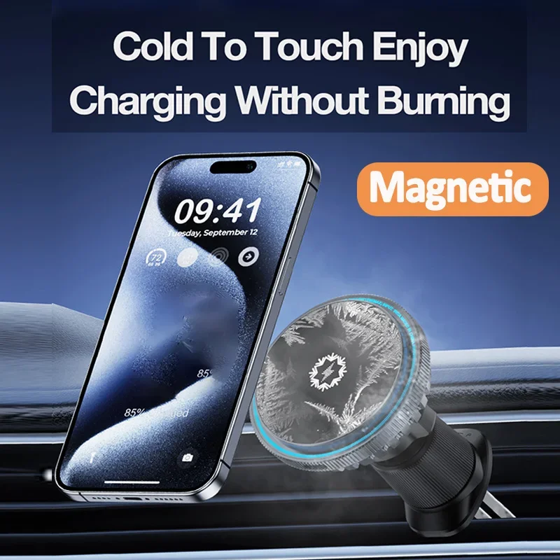 Ice Cooling Magnetic Car Wirel - Watch Charger Cable recension och pris