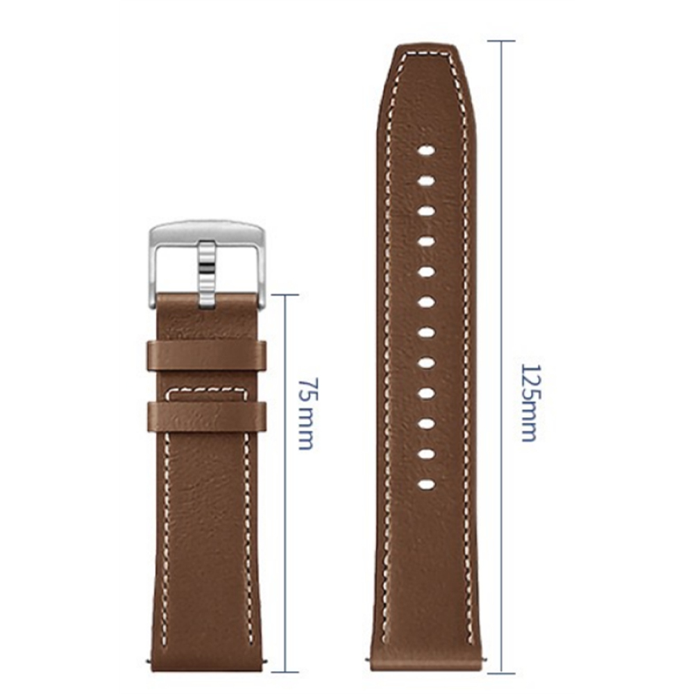 20 22mm Leather Strap for Xiao - Xiaomi Smartwatch S3 Accessories recension och pris