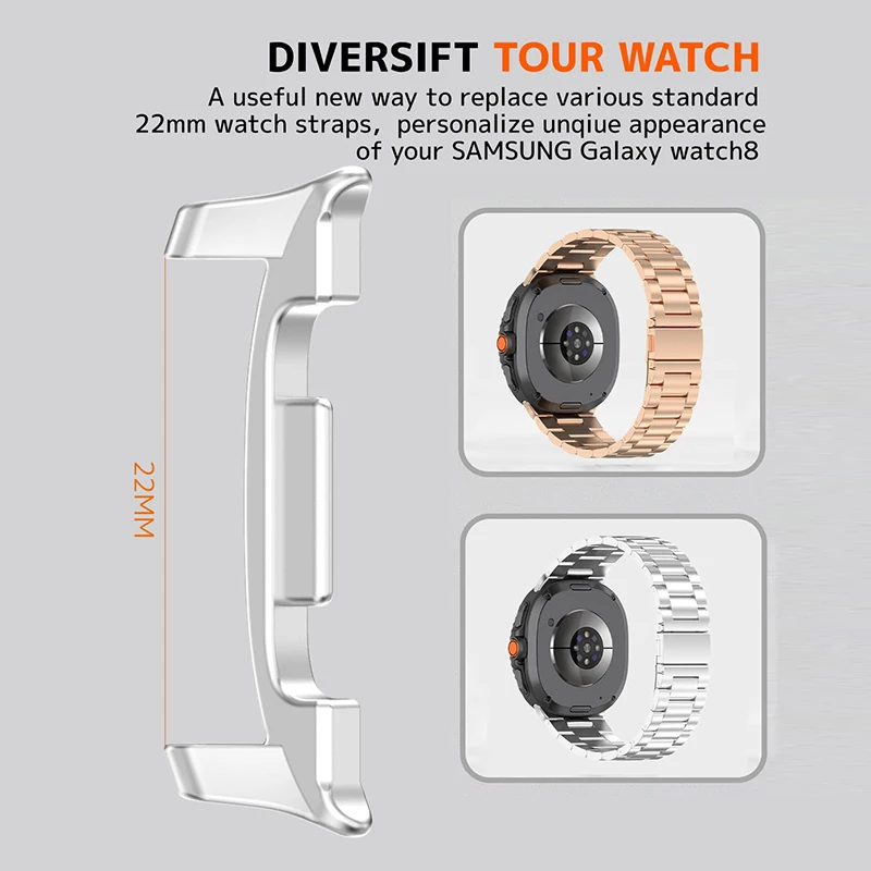 22mm WatchBand Connector for s - Smartwatch Watch Accessories recension och pris