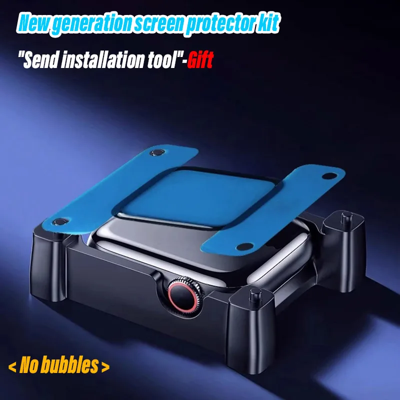 Screen Protector Install the a - Apple Smartwatch Accessories recension och pris